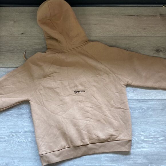 OF WHITE HOODIE STICK TO YOUR DREAMS‎ TAN XL NWT - Picture 4 of 6